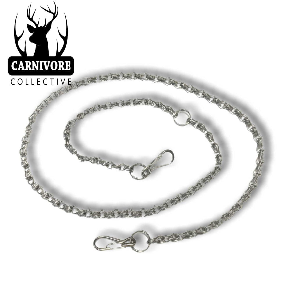 Carnivore Collective 1.4m Stainless Steel Waist Chain Belt