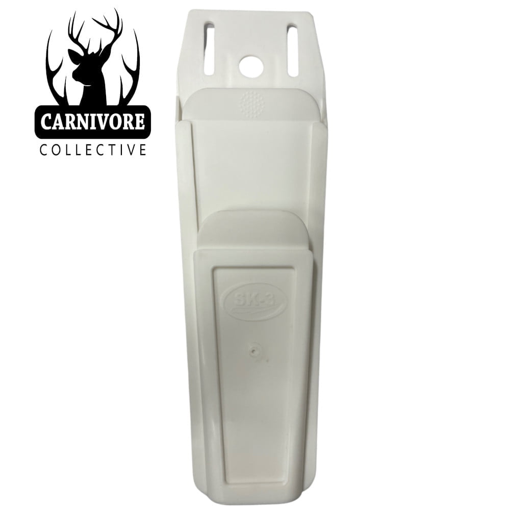 Carnivore Collective White Knife Pouch