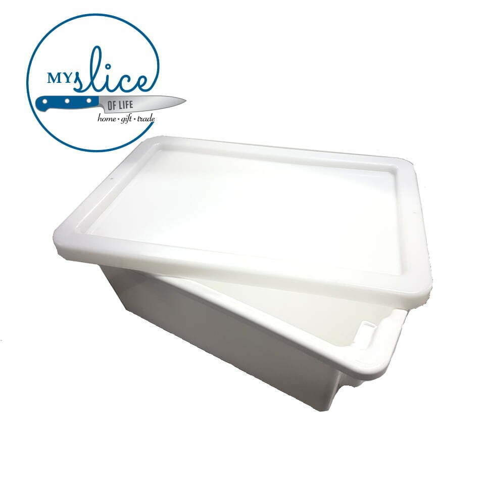 32L Mixing Tubs & Lids 65 x 41 x 21cm Deep My Slice of Life