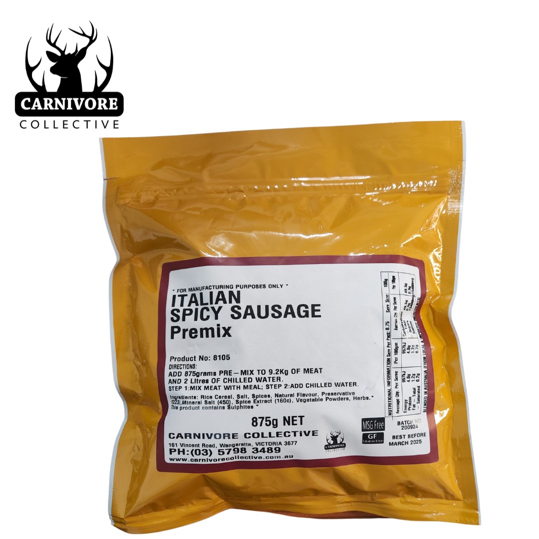 Carnivore Collective 875g Italian Spicy Sausage Seasoning