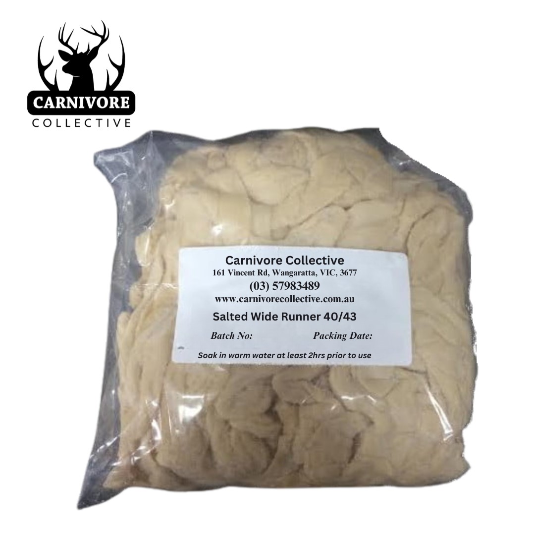 Carnivore Collective 40-43mm Natural Beef Runners Casings (30m Set)