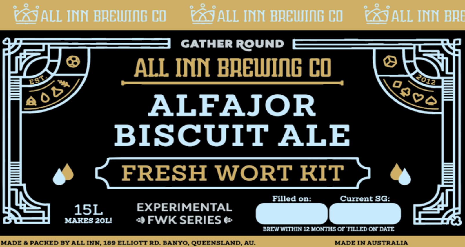 All Inn Brewing Co. Fresh Wort Kits My Slice of Life