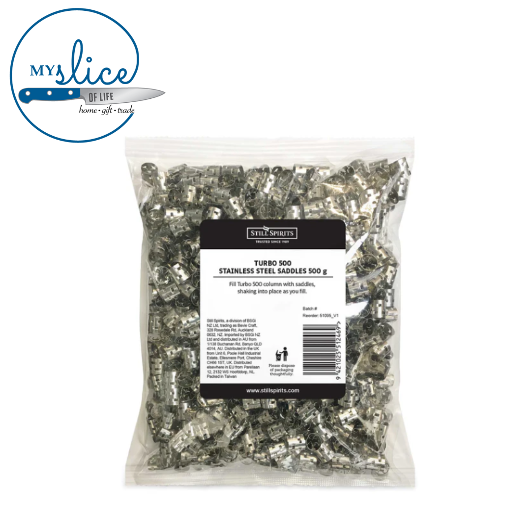 Still Spirits Stainless Steel Saddles 500g