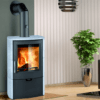Euro Fireplaces Falun Serpentino Wood Heater