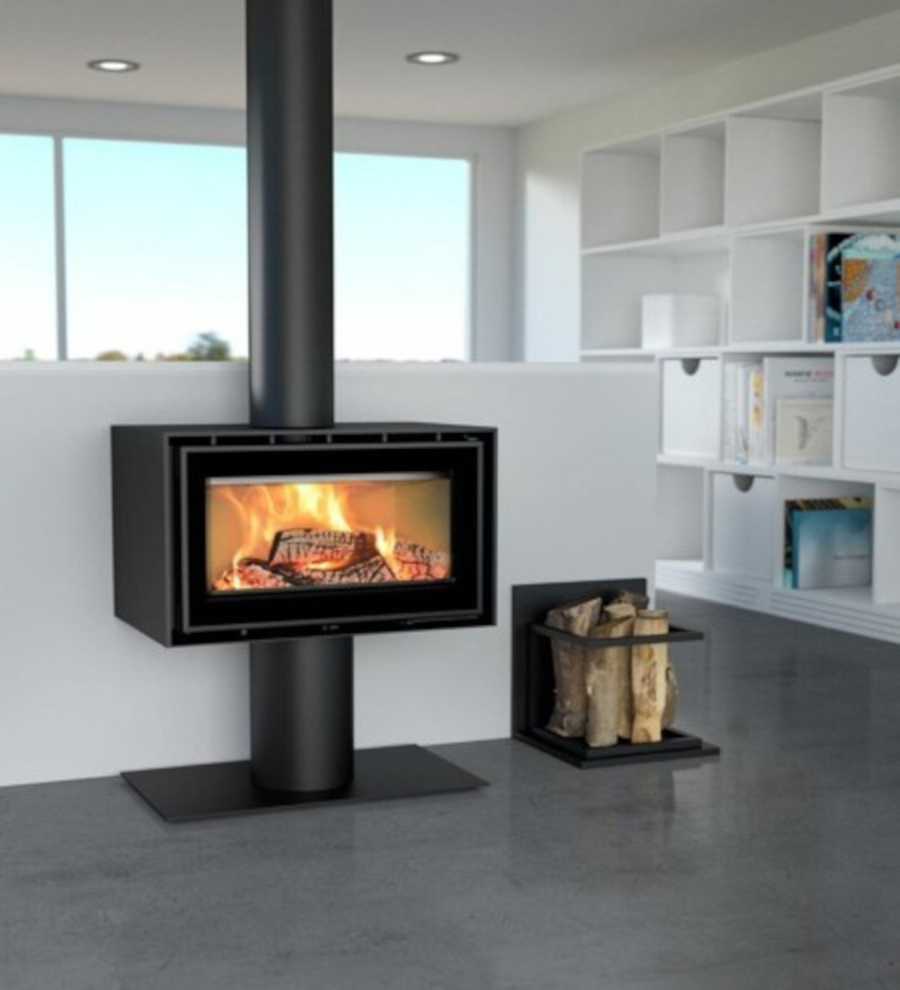 ADF Linea 85 Freestanding Fireplace