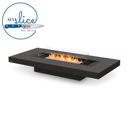 Ecosmart Fire Gin 90 Low Fireplace Graphite
