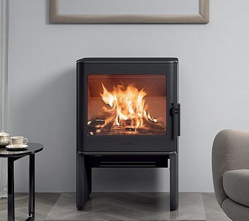 Hergom E-40 Freestanding Wood Fireplace (2)