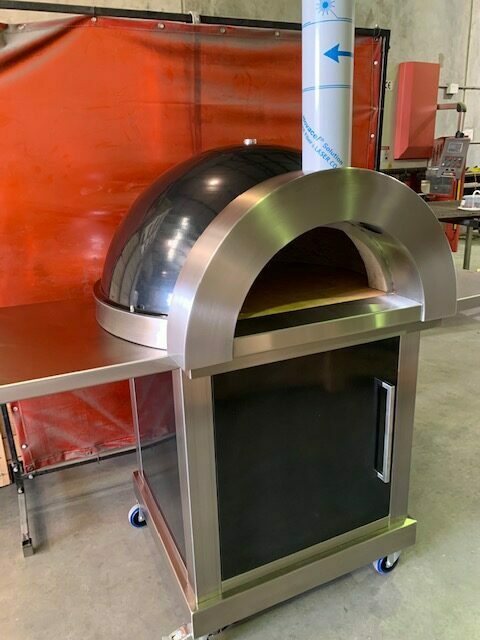Zesti Wood Fire Pizza Ovens ZRW1100 (Black 2)
