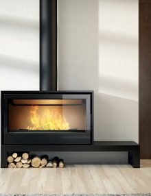 Axis I1000 FS Single Sided Fireplace (2)