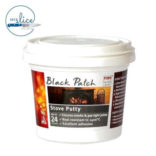 Firewise Black Patch Stove Putty
