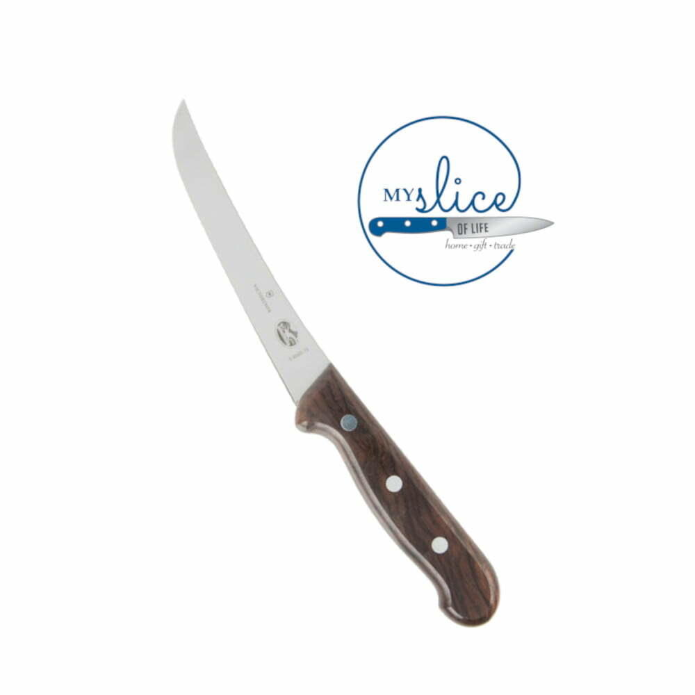 Victorinox Rosewood 6:22cm Curved Boning Knife 5.6500.15 - My Slice Of Life