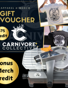 Carnivore Collective 10 Meat Slicer - Free Merch Feb Special