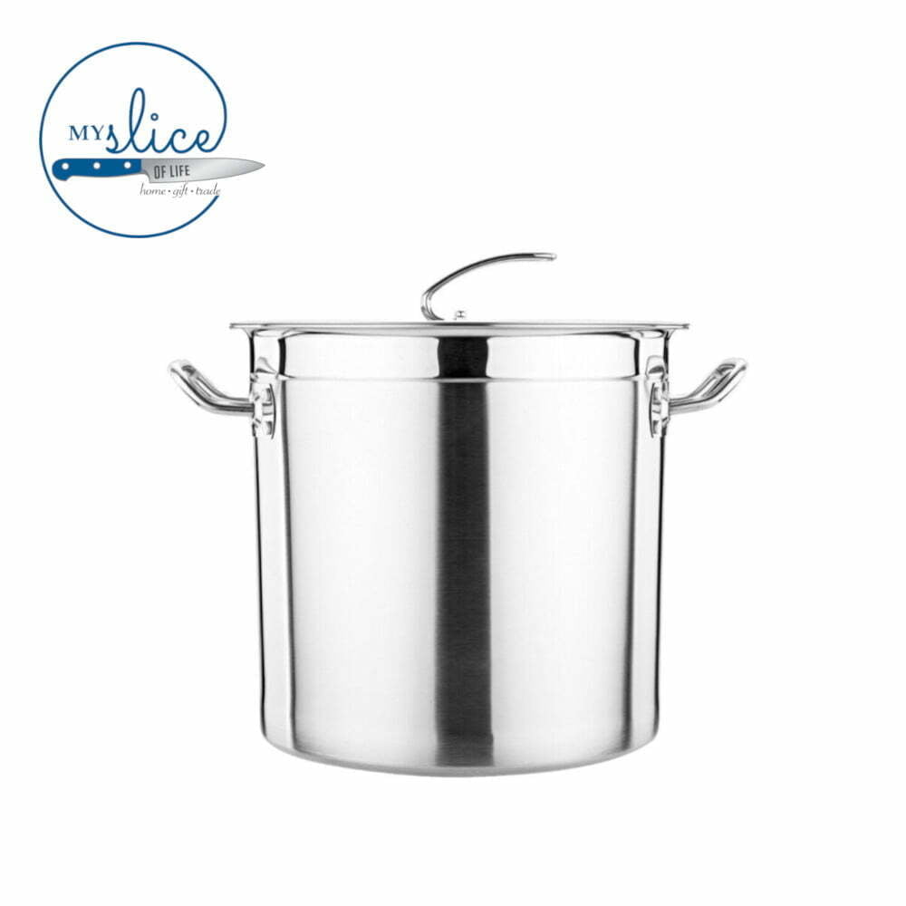 Auscrown Stainless Steel Stock Pot with Lid