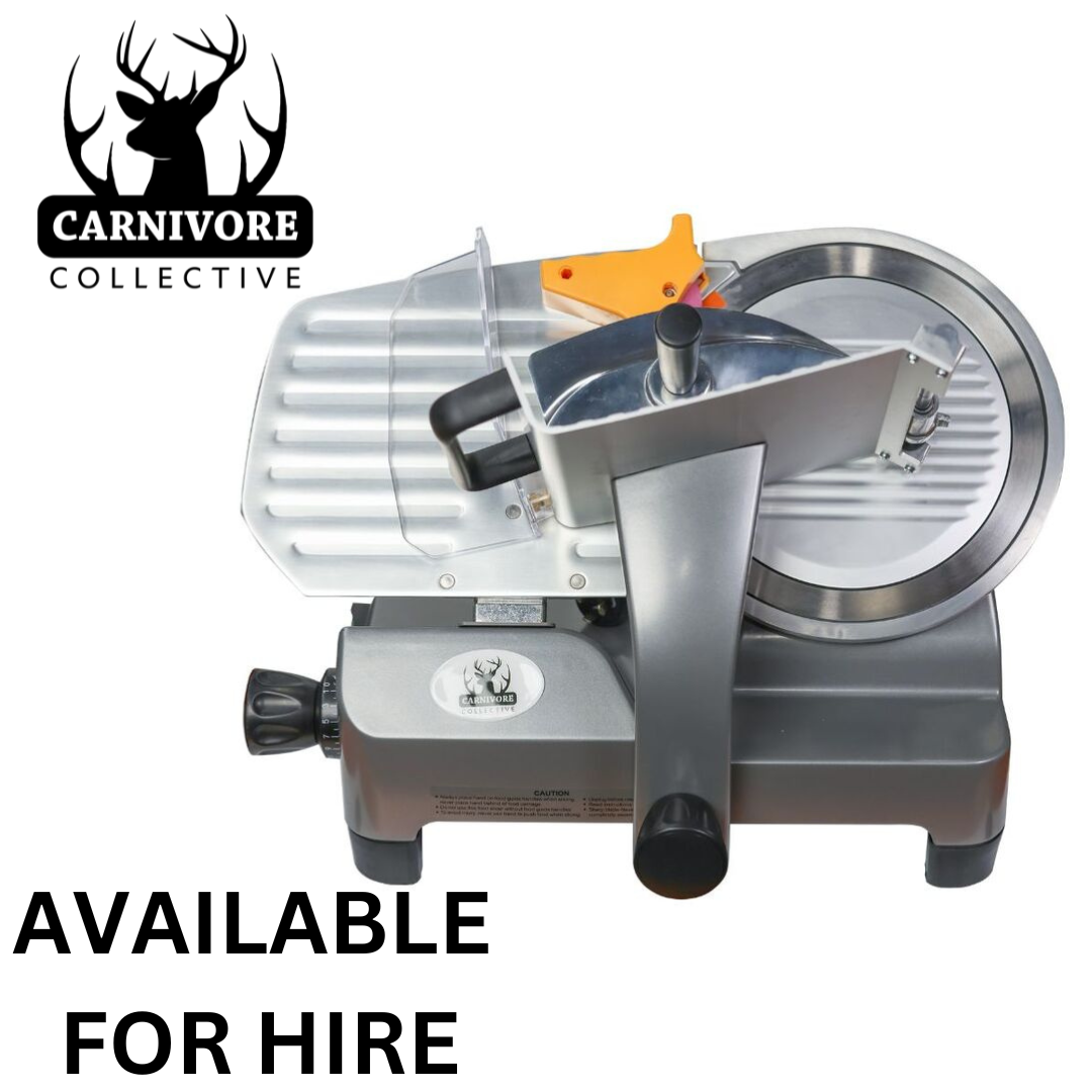 Carnivore Collective 8″ Meat Slicer – HIRE per day or weekend