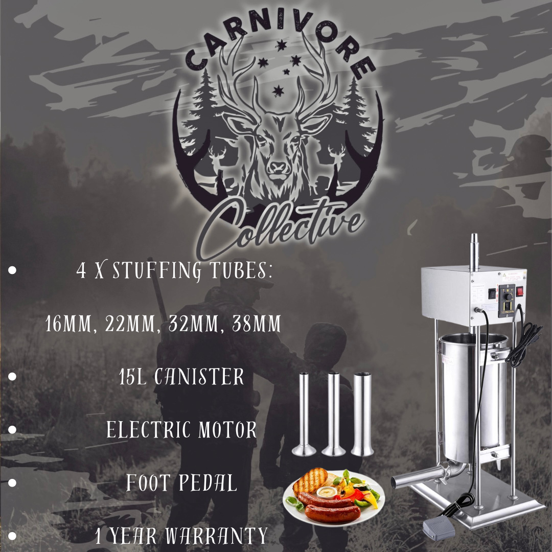 Carnivore Collective 15L Traditional Electric Filler