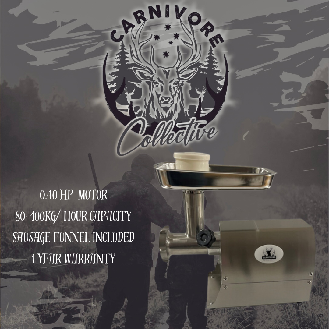 Carnivore Collective #8 Stainless Steel Meat Mincer