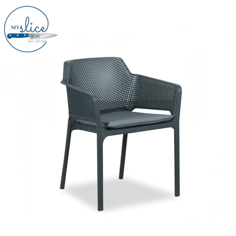 Bailey Outdoor Dining Chair - Charcoal