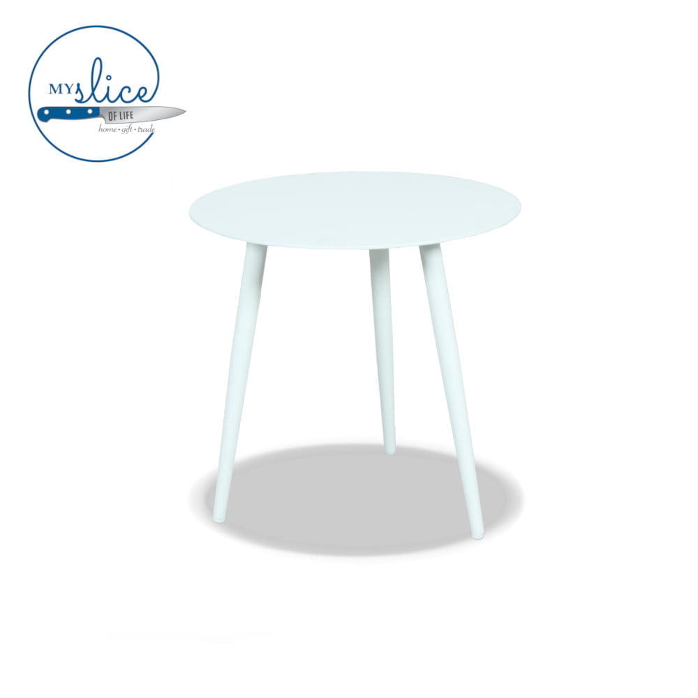 Syros Side Table - White