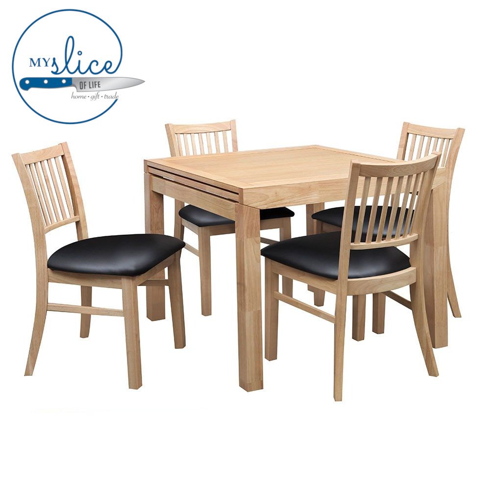 Sicily Extension Dining Table (1) - Natural
