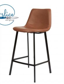 Aubin Bar Stool Cognac