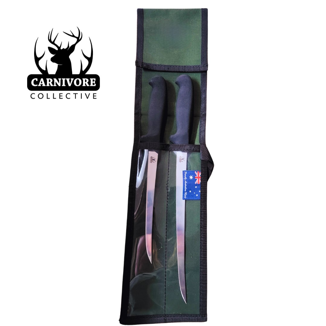 Carnivore Collective Double Knife Fisherman Set