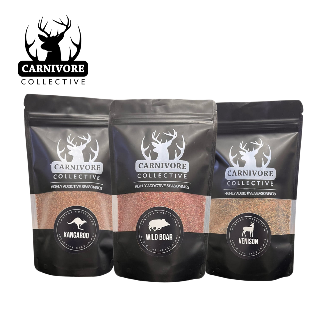 Carnivore Collective Hunters Series Sample Rub Set