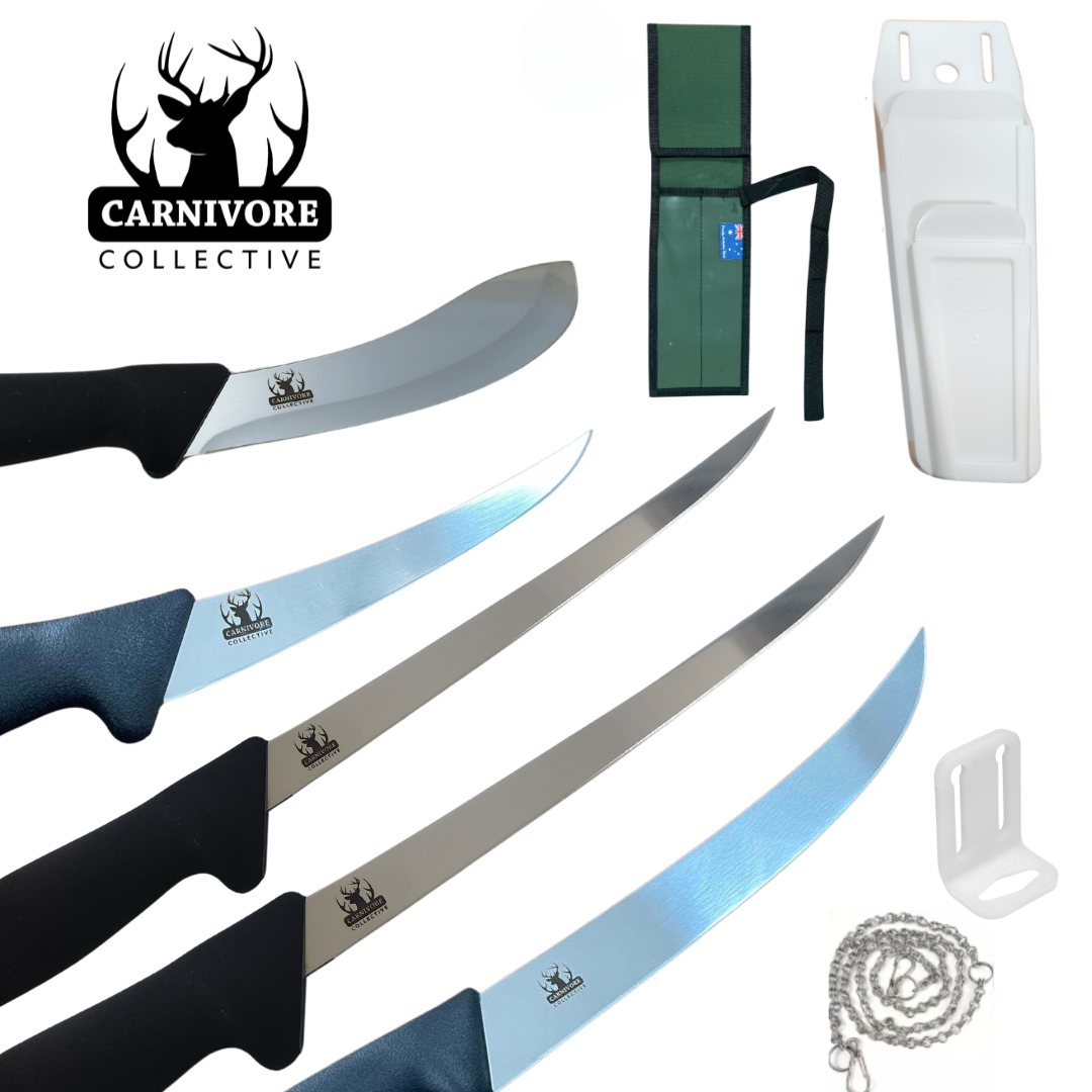 Carnivore Collective Surf N' Turf Knife Set