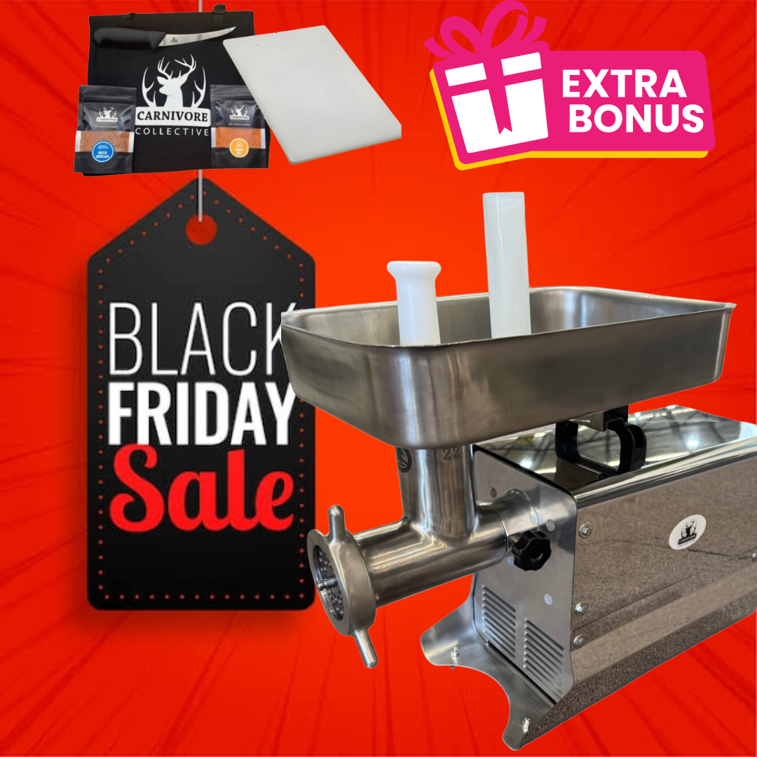 Carnivore Collective #32 Meat Mincer - 1.5hp Black Friday Specials