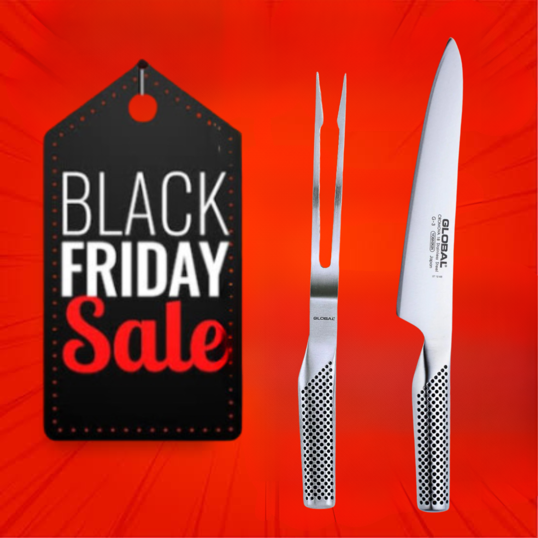 Global 2 Piece Carving Set Black Friday Specials