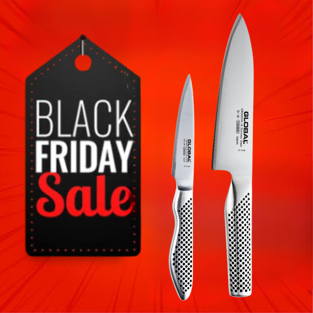 Global Classic 2 Piece Chef Knife Set Black Friday Specials