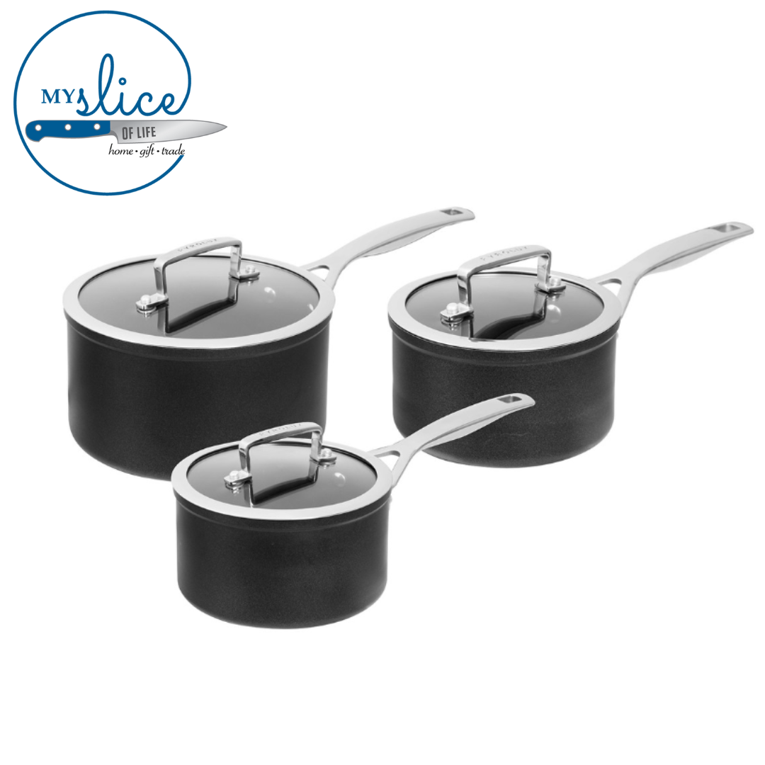 Pyrolux Ignite 3 Piece Saucepan Set