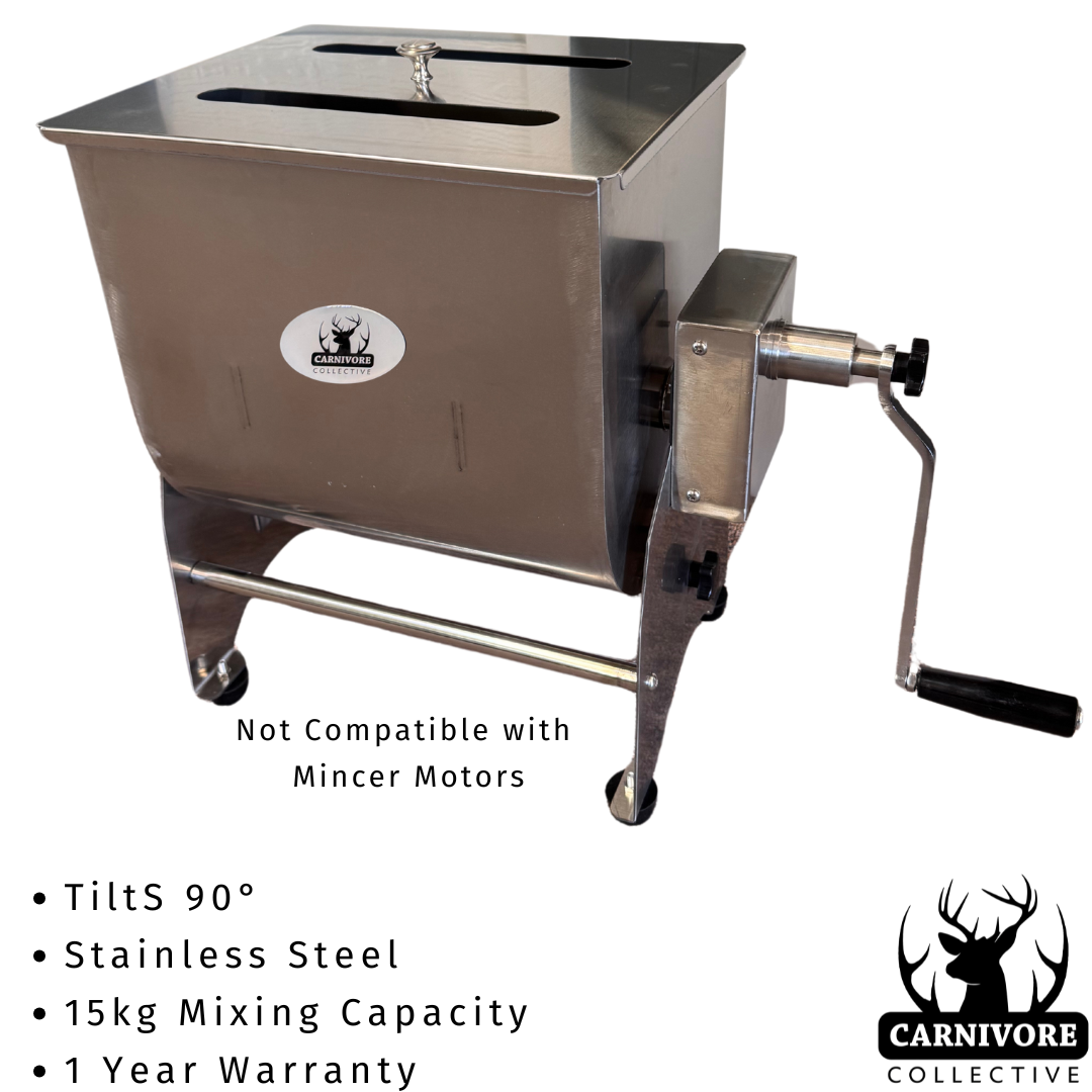 Carnivore Collective 15kg Tilt Meat Mixer