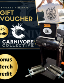 Carnivore Collective Manual Meat Tenderizer - Free Merch Feb Special