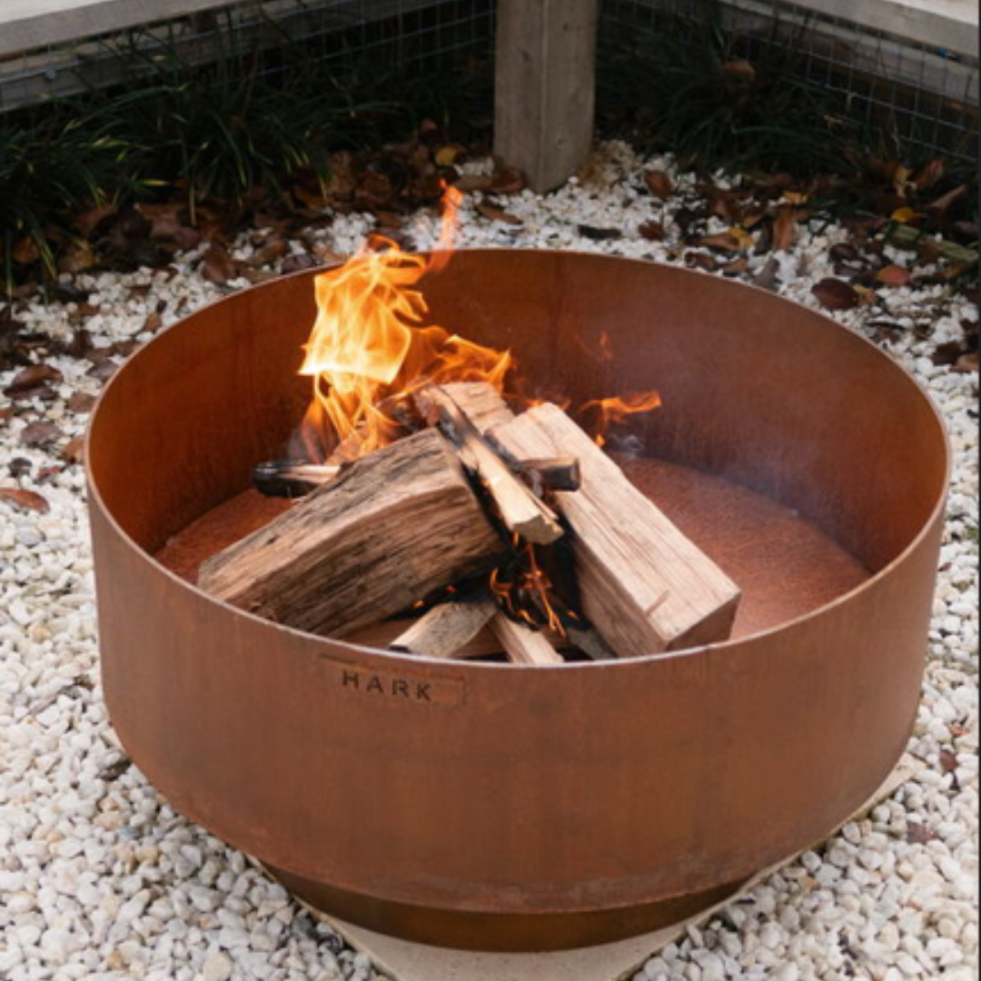 Hark Corten Steel 80cm Round Fire Pit (2)