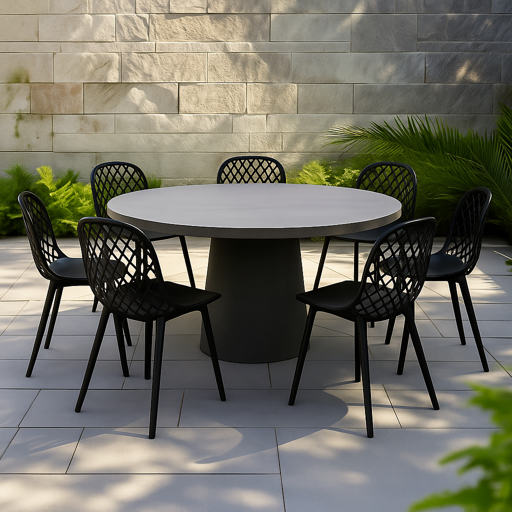 Dagua Round Concrete Outdoor Table